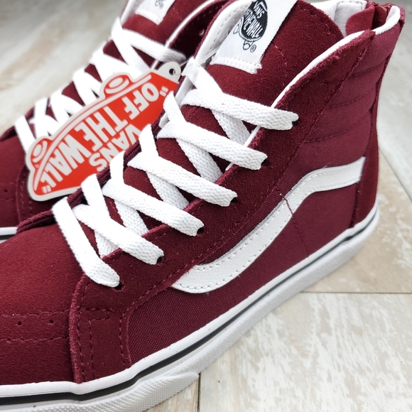 Vans SK8-Hi Zip Windsor Wine - Picture 3 of 8